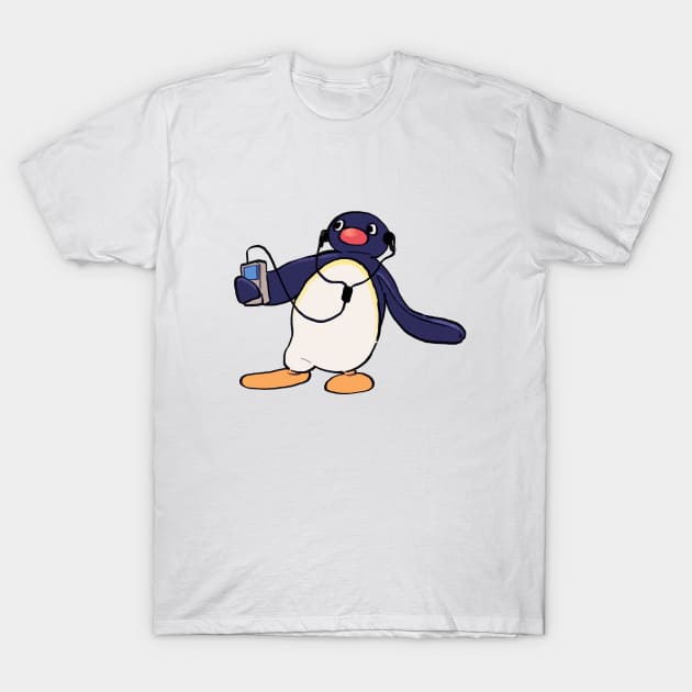 noot penguin vibin' meme / pingu T-Shirt by mudwizard